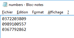 numbers fax manager