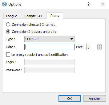 Fax manager proxy